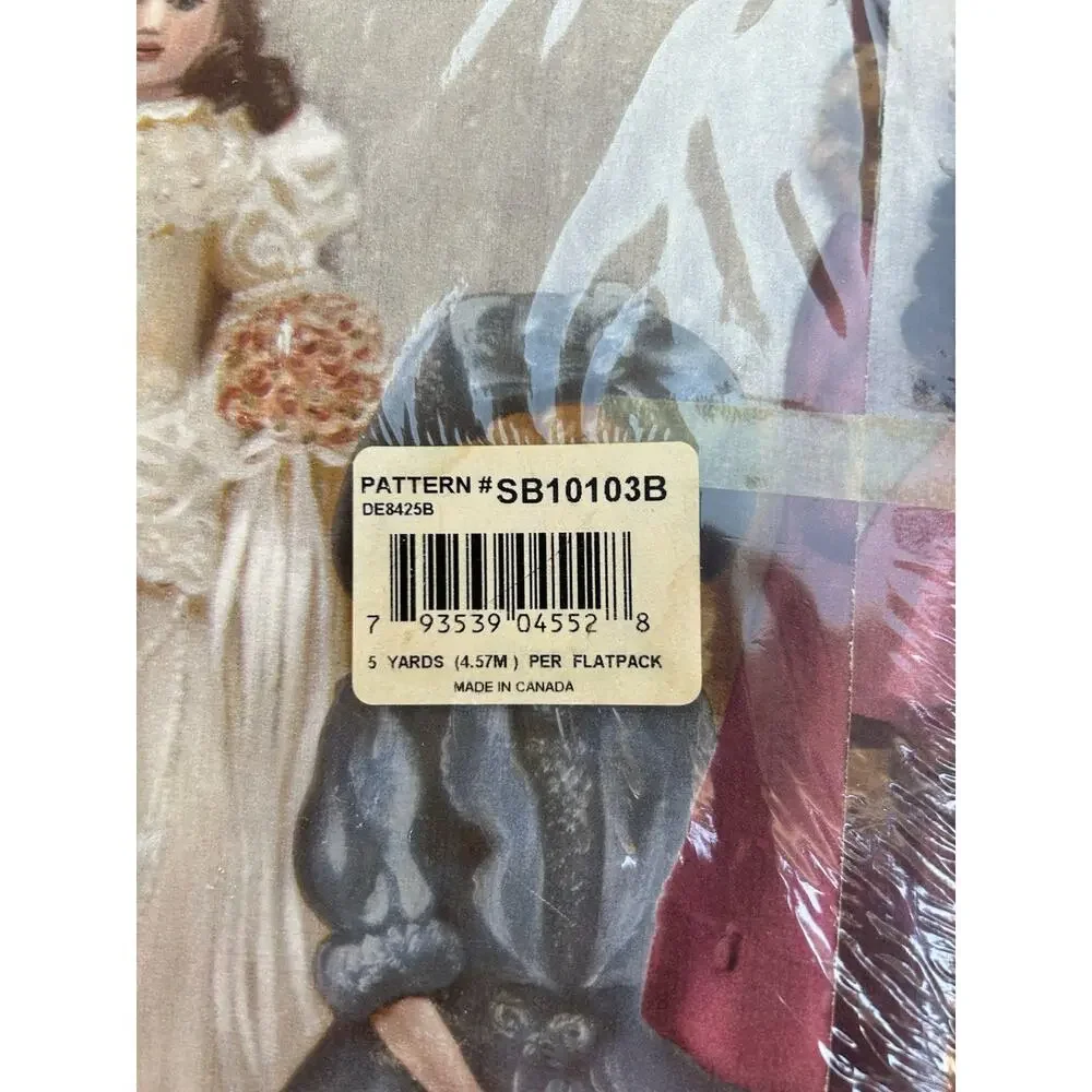 Vintage Expressions Waller Paper Borders Antique Doll Pattern 5yds #SB10103B NOS